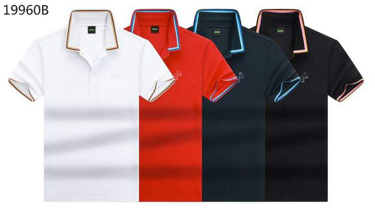 Picture of Hugo Boss Polo Shirts Short _SKUBossM-3XL25wx10027104